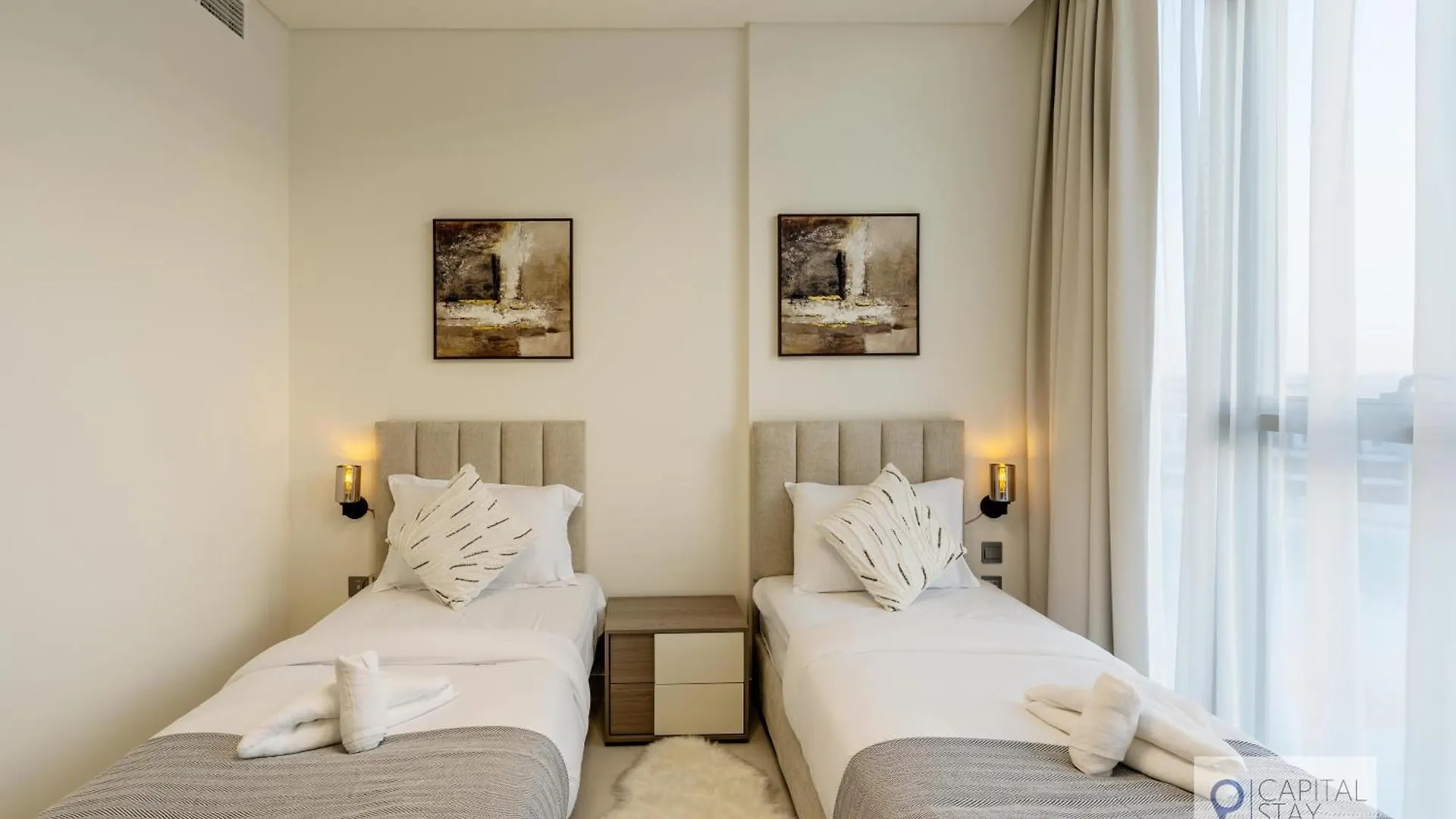 2 Bed Apt In District One Dubai - Lagoon Views