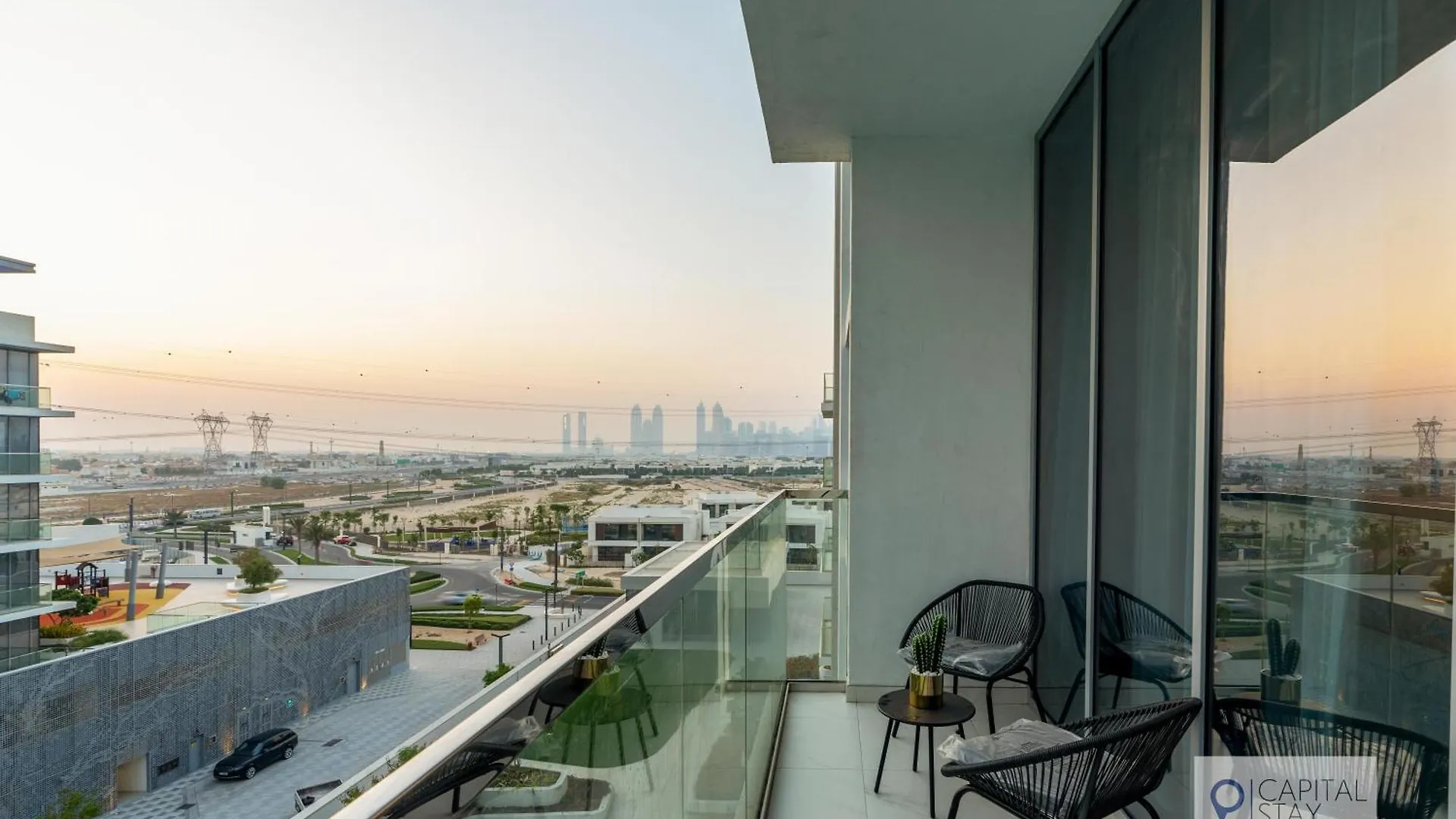 Apartment 2 Bed Apt In District One Dubai - Lagoon Views