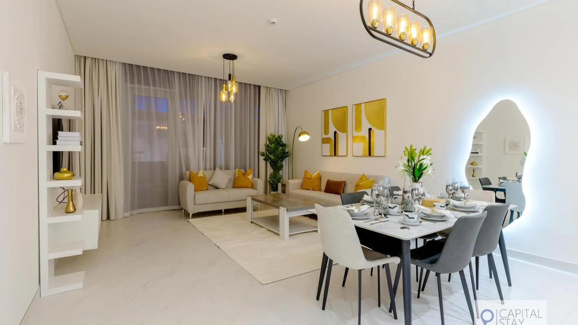 Apartment 2 Bed Apt In District One Dubai - Lagoon Views