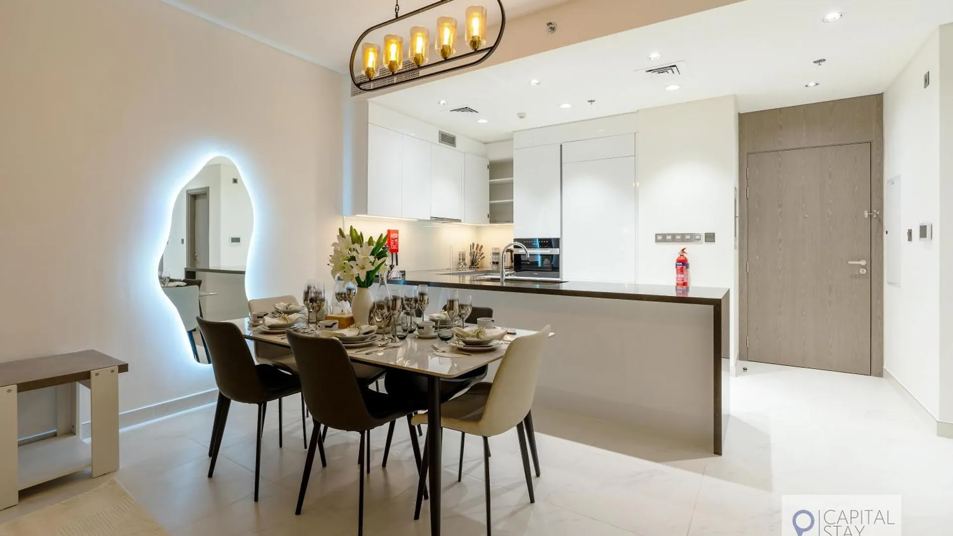 Apartment 2 Bed Apt In District One Dubai - Lagoon Views