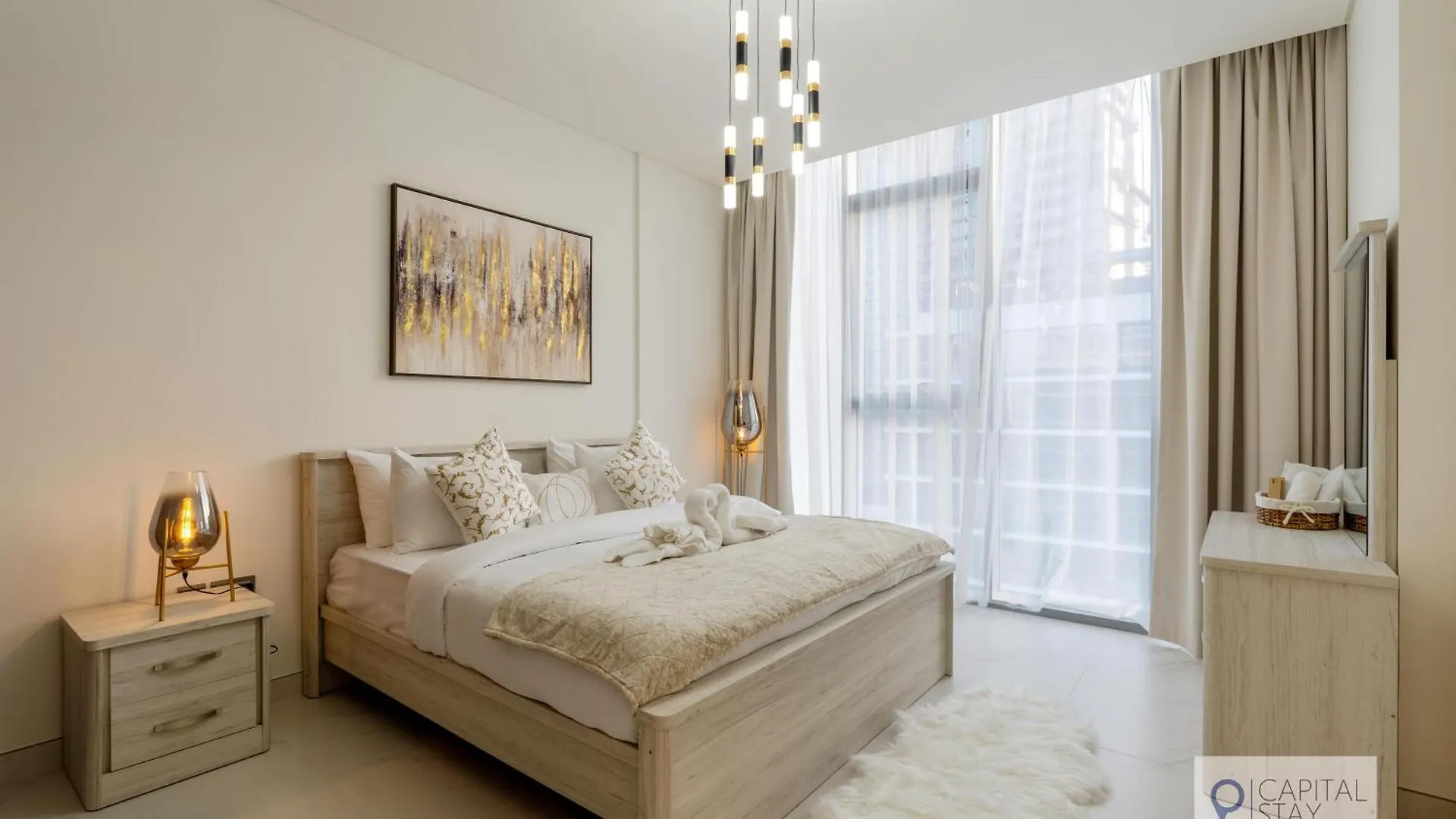 Apartment 2 Bed Apt In District One Dubai - Lagoon Views