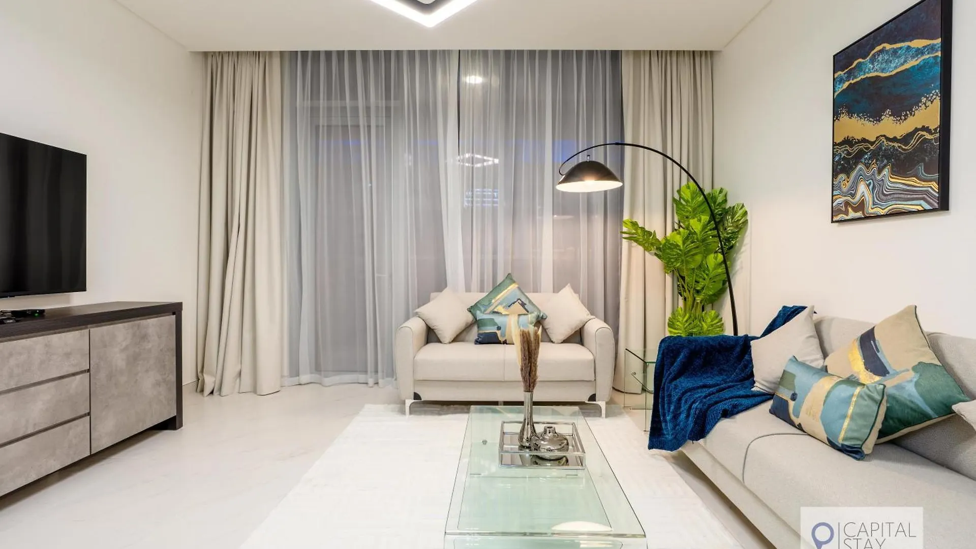 Apartment 2 Bed Apt In District One Dubai - Lagoon Views