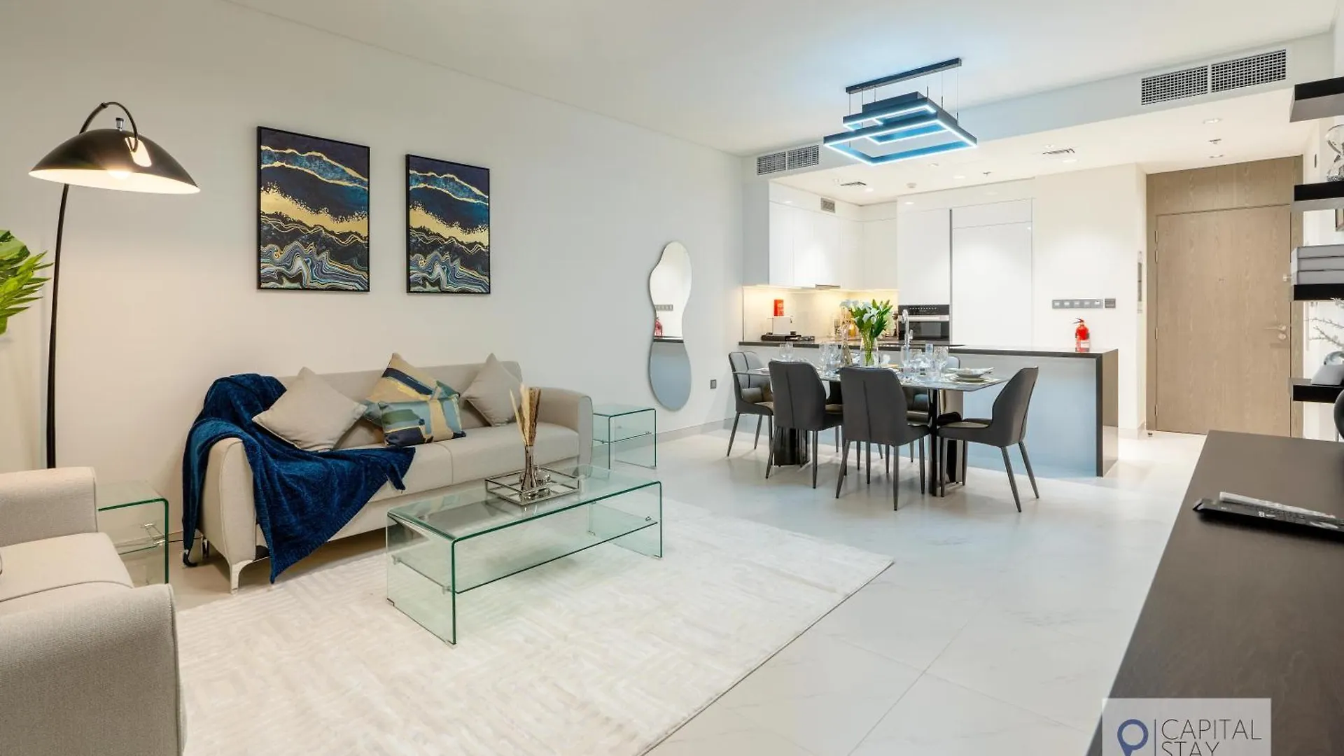 Apartment 2 Bed Apt In District One Dubai - Lagoon Views