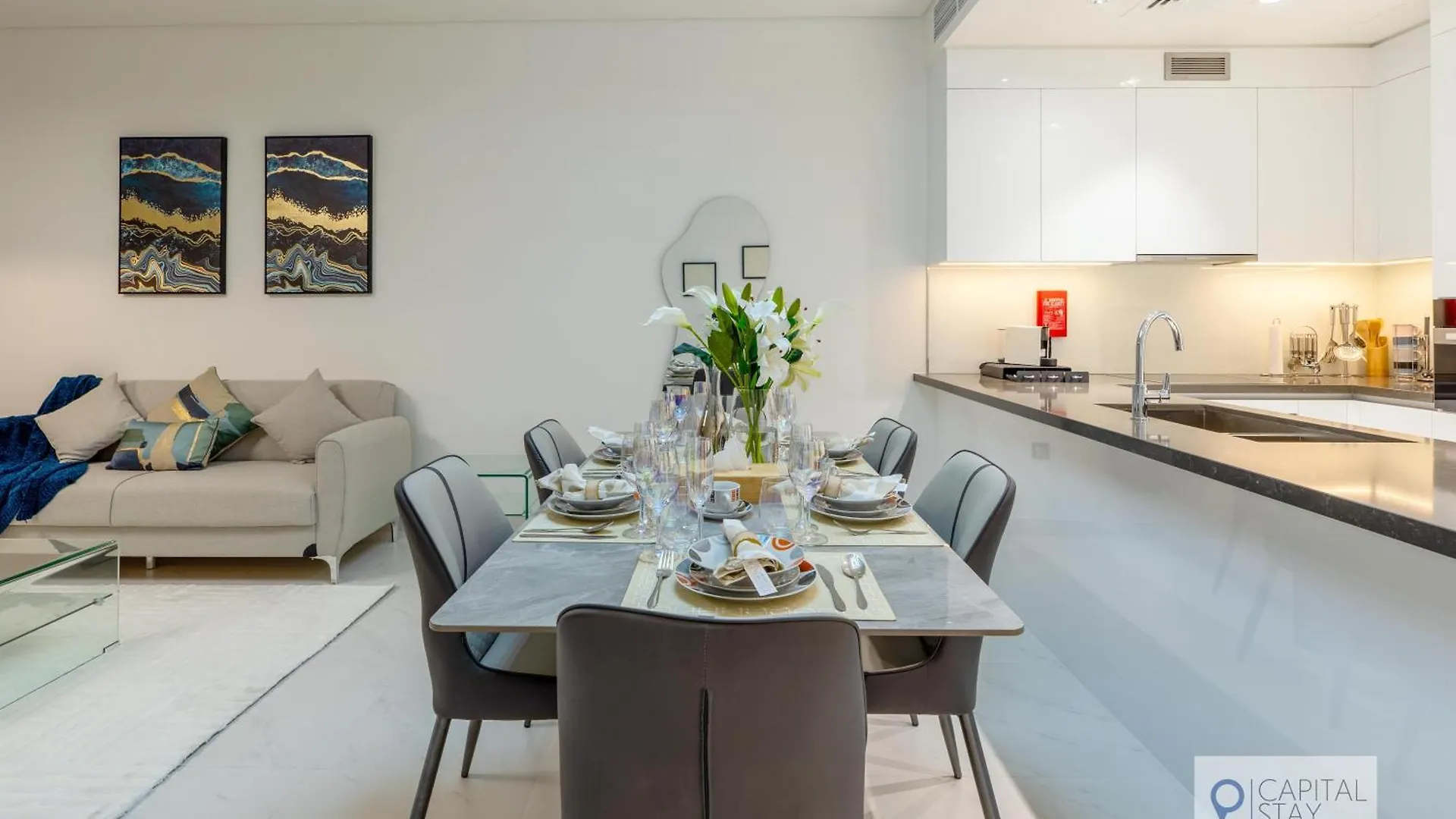 2 Bed Apt In District One Dubai - Lagoon Views